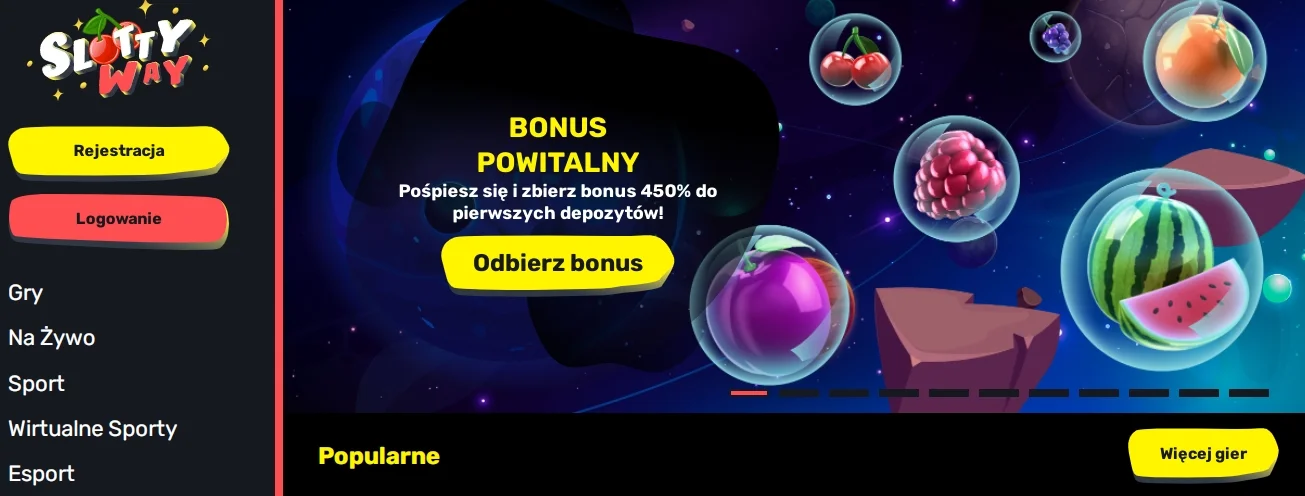Slottyway Casino rejestracja