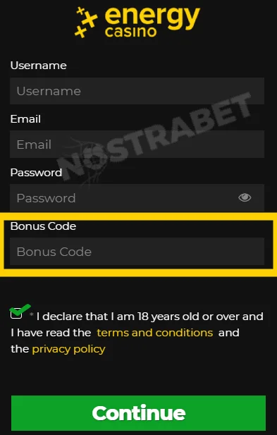 Poprawna rejestracja kasyna