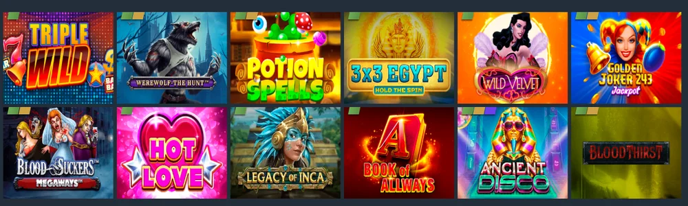 Popularne gry w Jet Casino