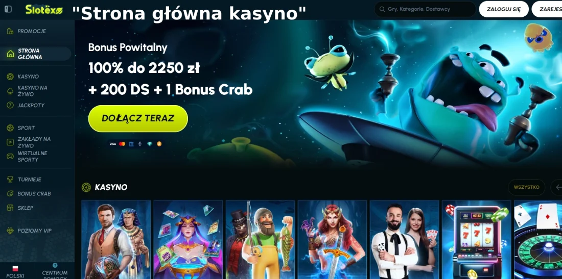 Strona główna Slotexo casino