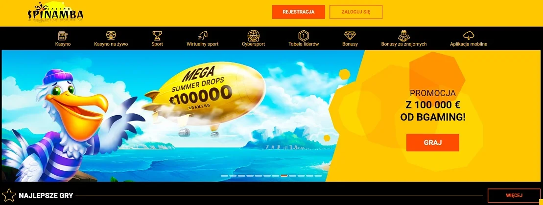 Strona główna Spinamba Kasyno